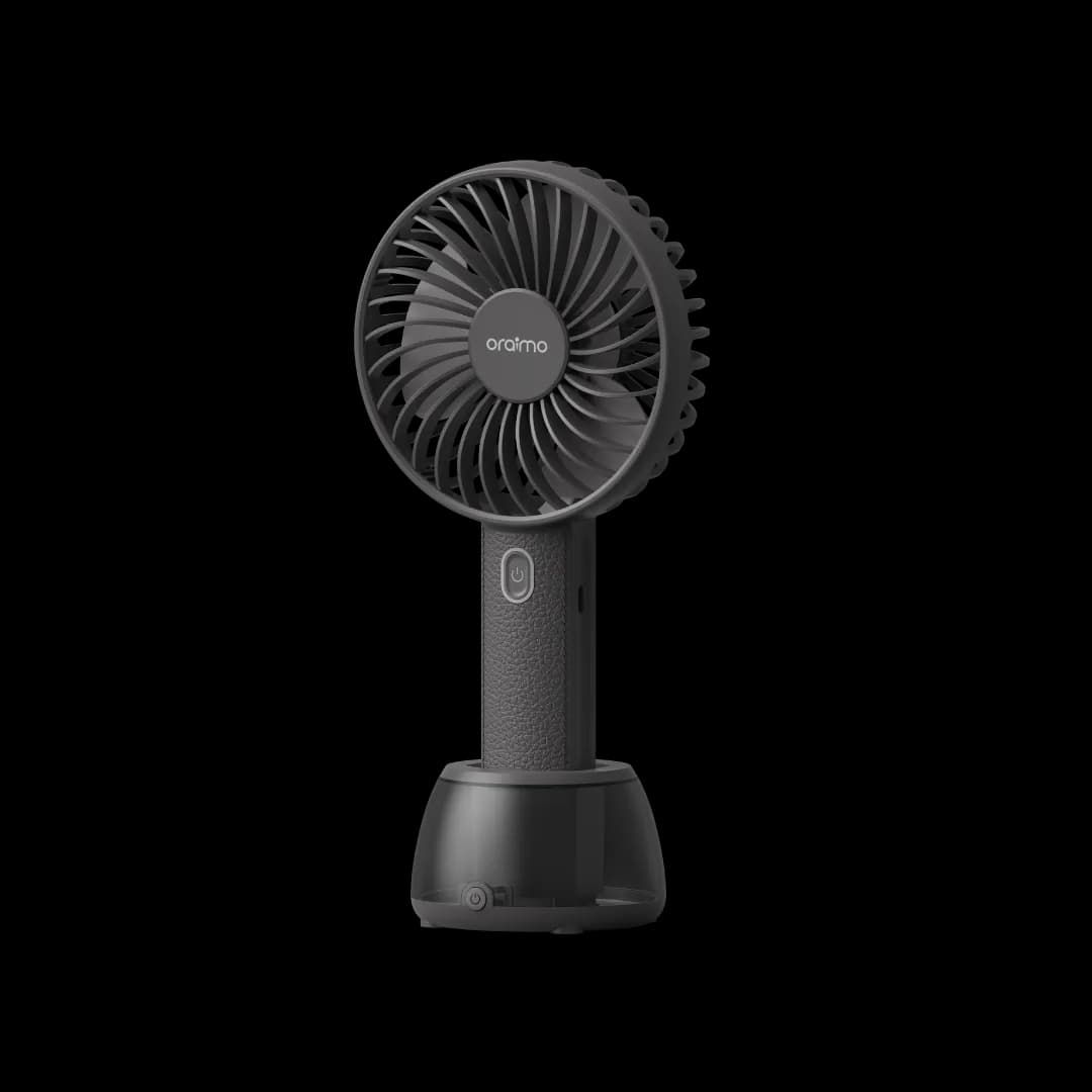 SmartHandheldfan 2 Ventilateur de table avec base lumineuse chez oraimo
