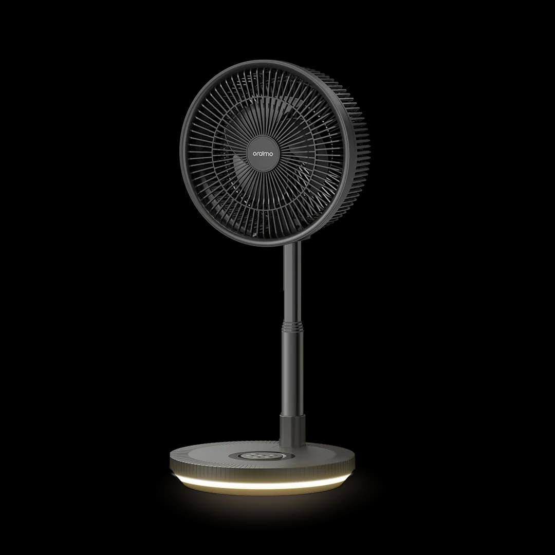 PowerTurbo Ventilateur pliable portable 4000 mAh chez oraimo