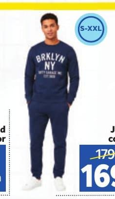 Jogging col rond (BRKLYN NY) chez Marjane