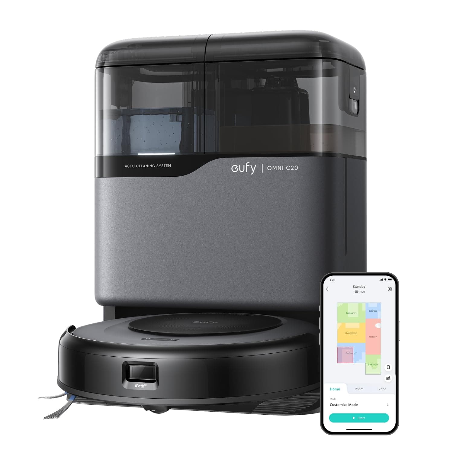 eufy Anker Robot Aspirateur Omni C20, Robot Aspirateur et Serpillière, 7000 chez Amazon Canada