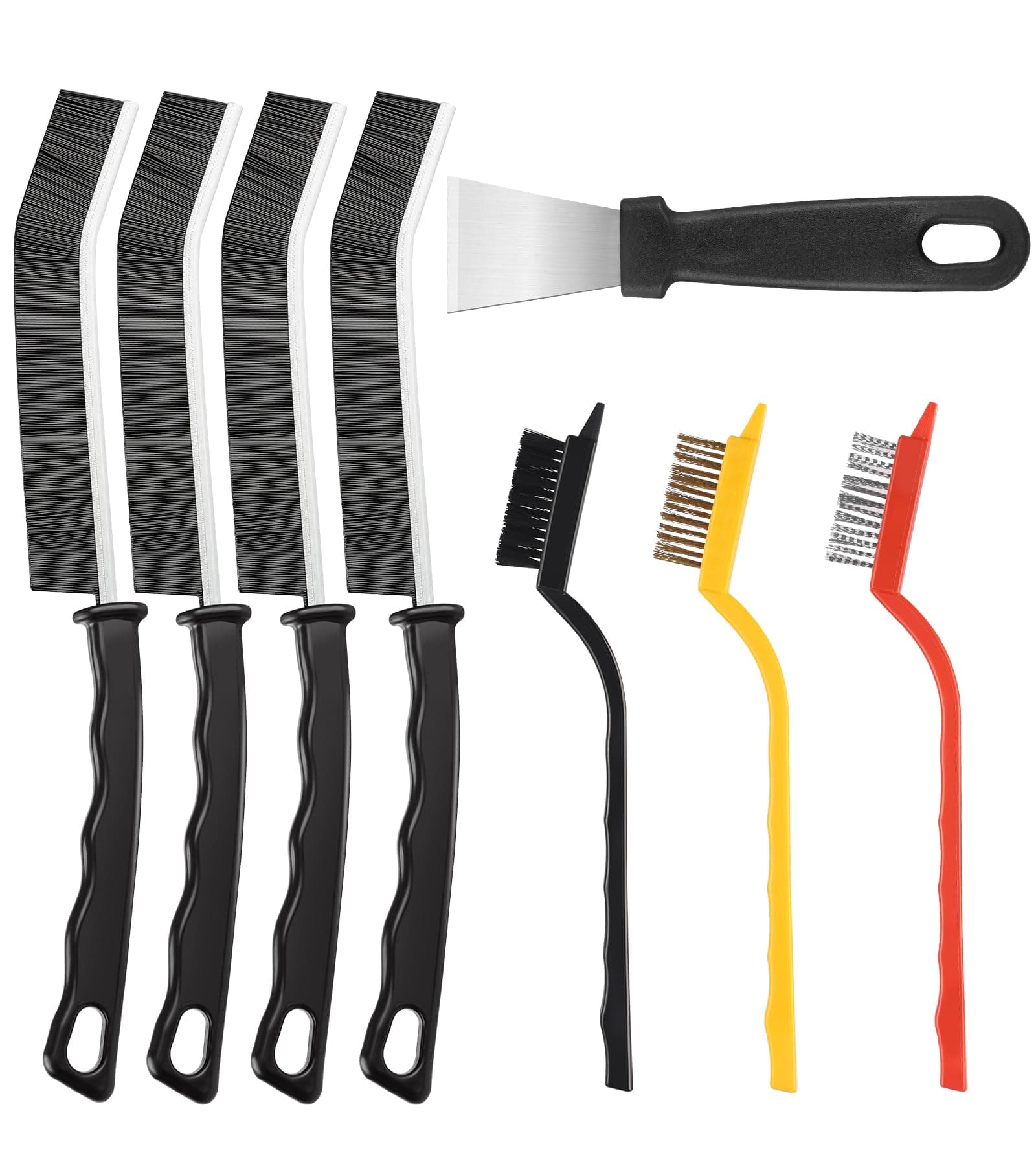 8 Pack Hard Bristles Crevice Cleaning Brush,for Sinks Grout Brush,Bathroom chez Amazon Canada