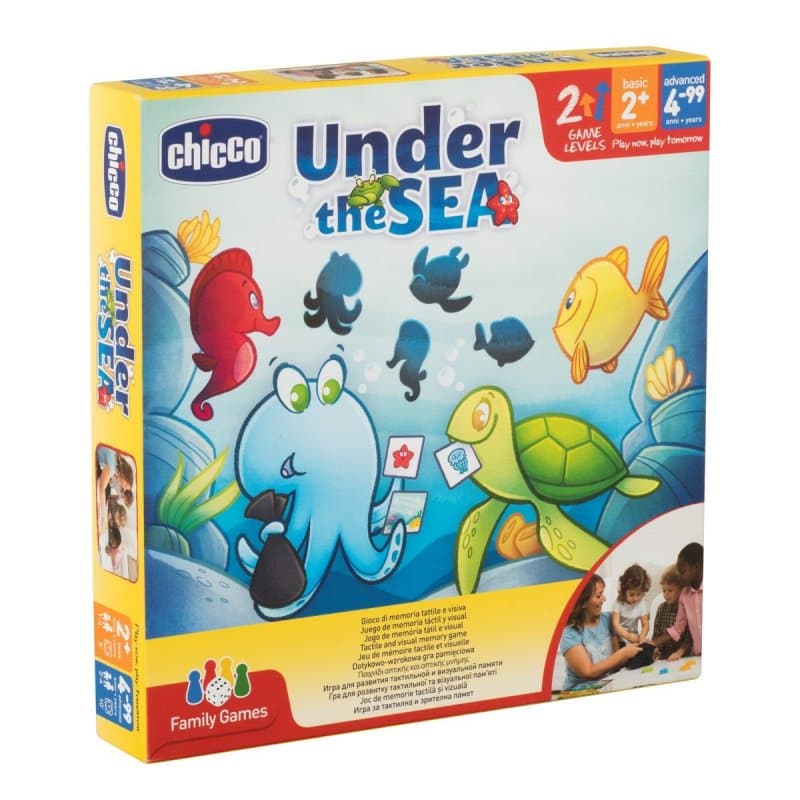 JEU DE FAMILLE UNTHER THE SEA CHICCO chez Toys and Kids
