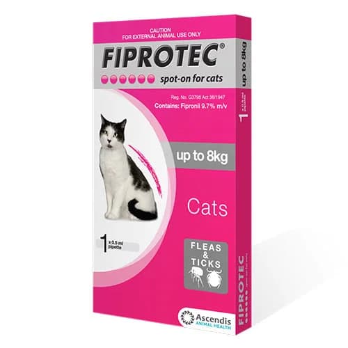 Canada Pet Care - Fiprotec Spot-On for Cats Upto 17.6lbs (Pink) chez Canada Pet Care