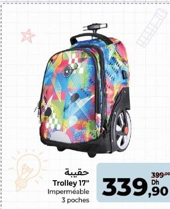Trolley 17" Imperméable chez Carrefour