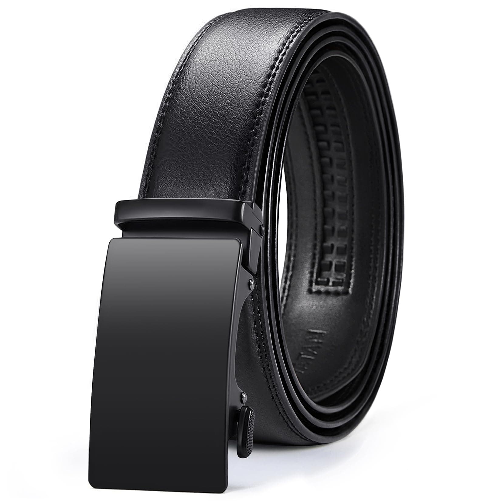 VATAN Men's Belt Leather Ratchet Belt for Men Dress Casual Every Day chez Amazon Canada
