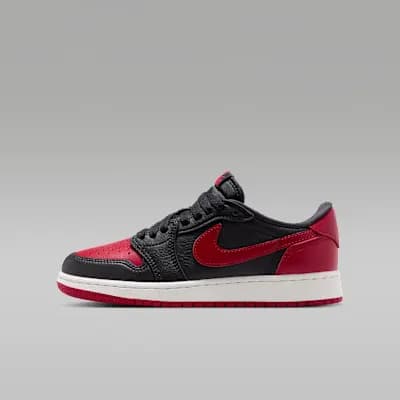 Air Jordan 1 Retro Low OG 'Banned' (Older Kids' Shoes) chez Nike