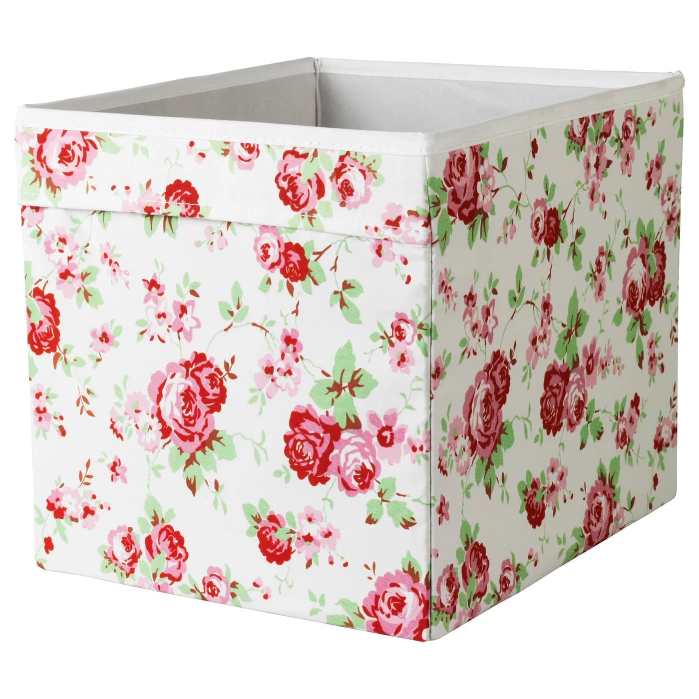 DRÖNA Box - floral patterned 33x38x33 cm chez IKEA